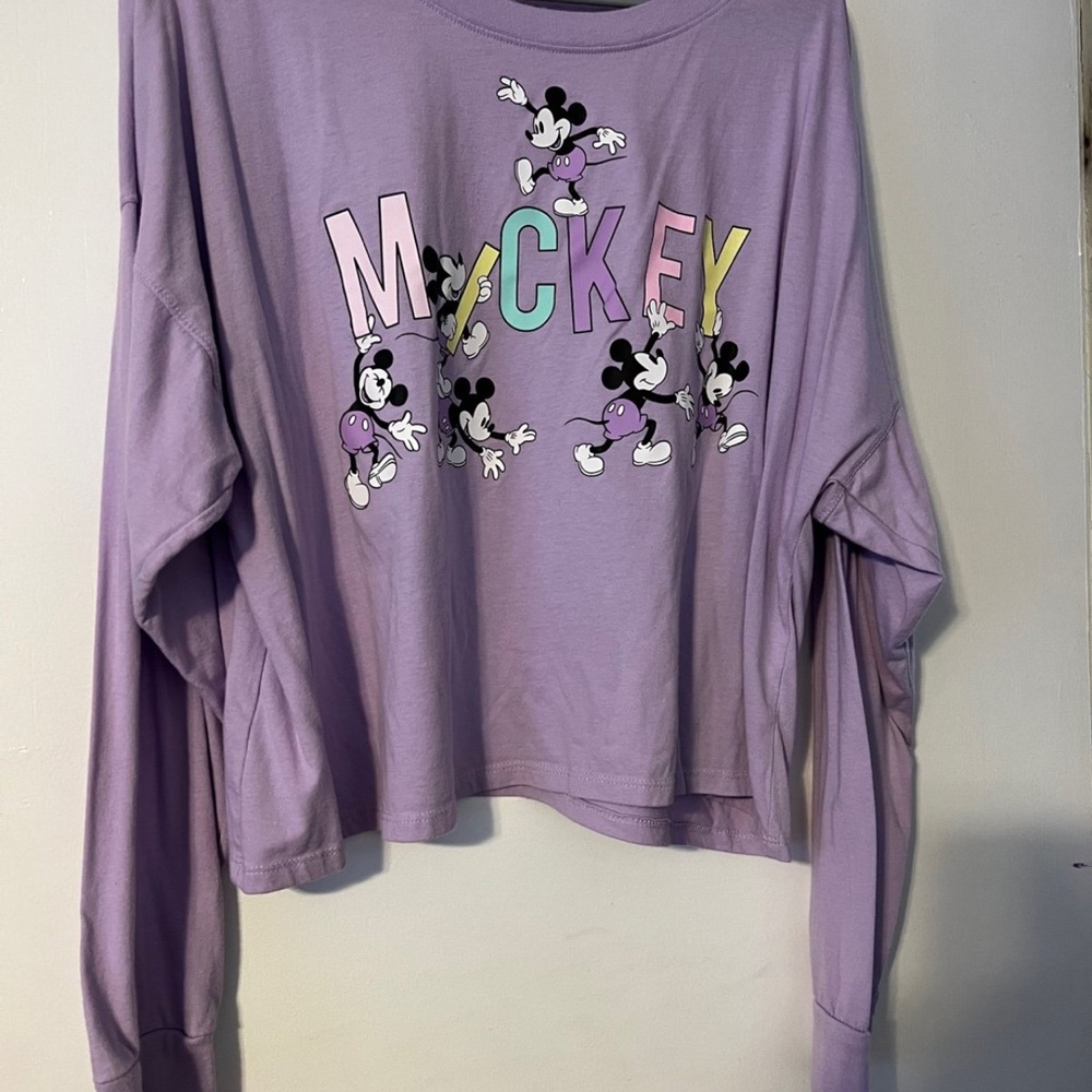 Mickey Cropped Longsleeve